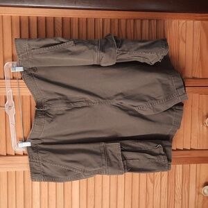 Faded Glory Olive Bark 6 Pockets Cargo Shorts Big Men's Size 50.